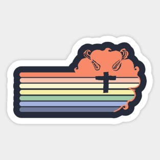 Luther Seal Sunrise Sticker